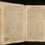 1710 HUGE Pulpit FOLIO Anglican Common Prayer Book Bible Psalms Bishops Newcomb