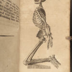 1790 SURGERY Cheselden Human Anatomy English Medicine Skeleton Bones GERMAN ed