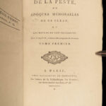 1799 BUBONIC PLAGUE Napoleon Siege of Jaffa Pandemic Papon 2v Medicine Surgery