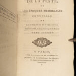 1799 BUBONIC PLAGUE Napoleon Siege of Jaffa Pandemic Papon 2v Medicine Surgery