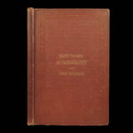 1871 Mark Twain 1st Burlesque Autobiography and First Romance Illustrated