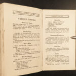1922 COCKTAILS 1st ed Bartending Alcohol MIXOLOGY Liquor Prohibition VERMEIRE