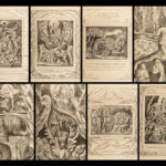 1927 William Blake ART 1ed Bible Illustrations Book of JOB Engravings FAMOUS