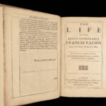 1671 ENGLISH Francis Bacon Resuscitatio Philosophy Natural History Science FOLIO