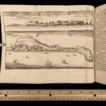 1730 Slavery Voyages 1ed Marchais AFRICA Whydah Maps Labat Sea Monsters 3v RARE