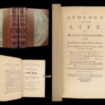 1889 THEATRE Ltd. ed. Apology Mr. Colley Cibber Autobiography Satire Illustrated