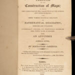 1814 Cartography 1ed Construction MAPS Scottish Jamieson Geography Illustrated