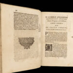 1652 Saint Augustine Letters Pope Boniface Hilary Bible Philosophy Theology RARE