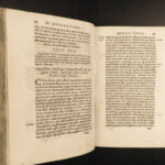 1652 Saint Augustine Letters Pope Boniface Hilary Bible Philosophy Theology RARE