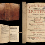 1655 Travel Memoirs James Howell Familiar Letters Epistolae Ho-Elianae Venice