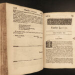 1655 Travel Memoirs James Howell Familiar Letters Epistolae Ho-Elianae Venice