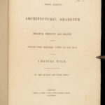 1837 Architecture Grandeur CASTLES Cathedrals France Germany Belgium Wild FOLIO