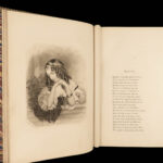 1867 LORD BYRON Beauties Gallery Women Poetry Don Juan EXQUISITE Fine Binding