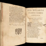 1629 Saint Hilary Poitiers Early Church Pia Hilaria Gazet Jesuit Plantin Press