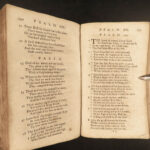 1792 EARLY New York Bible Psalms of David Dutch Reformed Calvin Hymns Catechism