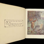 1913 Peter Pan 1st ed ABC Children’s Color Illustrated Flora White JM Barrie