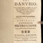 1684 Ottoman Turks 1ed Danube River Travel Guide MAPS Austro-Turkish WAR Birken
