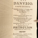 1684 Ottoman Turks 1ed Danube River Travel Guide MAPS Austro-Turkish WAR Birken
