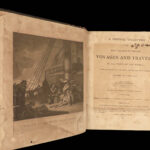 1810 ENGLISH Voyages Switzerland CHINA Chardin PERSIA Vietnam Korea 6v Pinkerton