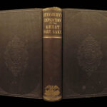 1852 UTAH 1ed Expedition Valley Great Salt Lake Mormon Geography OVERLAND TRAIL