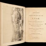 1852 UTAH 1ed Expedition Valley Great Salt Lake Mormon Geography OVERLAND TRAIL