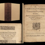 1640 Bishops WAR 1ed Church of Scotland Remonstrance England Covenanter Pamphlet