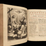 1664 Catholic Church Breviary Missal FAMOUS Plantin Press Prayers Liturgy Moreti