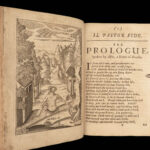 1676 ENGLISH Pastor Fido Guarini Italian Pastoral Arcadia Faithful Shepherd