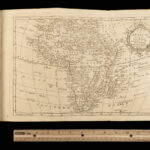 1782 Atlas World MAPS Brookes Gazetteer Geography Asia America USA Africa China