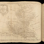 1782 Atlas World MAPS Brookes Gazetteer Geography Asia America USA Africa China