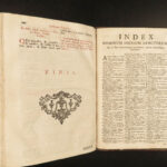 1738 Martyrologium Romanum Pope Gregory XIII Catholic Breviary Bible Martyrs