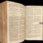 1698 BIBLE Greek New Testament Calvinism Hebraica Jan Leusden Novum Testamentum