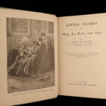 1896 LITTLE WOMEN Louisa May Alcott Clara M. Burd Illustrated March Sisters