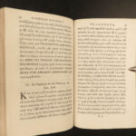 1751 Longinus On the Sublime GREEK Language Homer Glasgow Scotland Foulis Press
