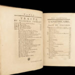 1770 HORSES Parfait Marechal de Garsault Illustrated Herbal Veterinary Medicine