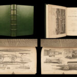 1844 Sportsmen Instructions Guns Shooting Hawker Game BEAUTIFUL Leather Binding