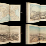 1861 Struggles for Freedom 1ed ITALY Garibaldi Franco-Austrian WAR Sardinia MAPS