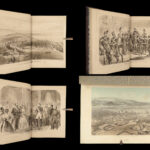 1861 Struggles for Freedom 1ed ITALY Garibaldi Franco-Austrian WAR Sardinia MAPS