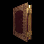 1878 EXQUISITE Catholic Fine Binding Parishioners Romain Prayers French Latin