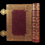 1878 EXQUISITE Catholic Fine Binding Parishioners Romain Prayers French Latin