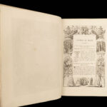 1878 EXQUISITE Catholic Fine Binding Parishioners Romain Prayers French Latin