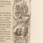 1878 EXQUISITE Catholic Fine Binding Parishioners Romain Prayers French Latin