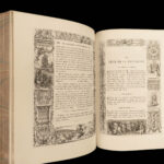 1878 EXQUISITE Catholic Fine Binding Parishioners Romain Prayers French Latin