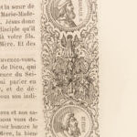 1878 EXQUISITE Catholic Fine Binding Parishioners Romain Prayers French Latin