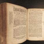 1571 Justinian LAW Corpus Juris Civilis DIGEST Pandects Rouillium Byzantine RARE