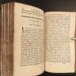 1677 Essays of Michel de Montaigne France Renaissance Philosophy Humanism RARE