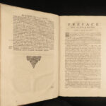 1698 Louis Moreri Historical Dictionary RARE Encyclopedia French 4v HUGE FOLIOS