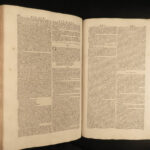 1698 Louis Moreri Historical Dictionary RARE Encyclopedia French 4v HUGE FOLIOS