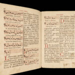 1749 Requiem Mass RARE FOLIO Missa Defunctorum Catholic Church Music Chant Hymns