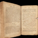 1829 HERBAL 1ed Medical Botanical Medicine Plants Botany Cures Surgery Cleveland